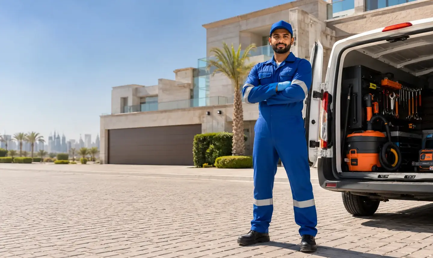 Fixpert Solutions maintenance technician supporting a Dubai property